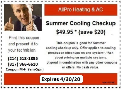 Cooling Season coupon
